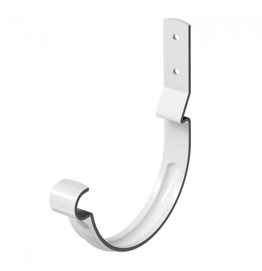 Карнизный крюк короткий (гнутый) Деке Stal Premium Пломбир (RAL 9010)